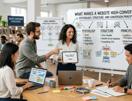 What Makes a Website High-Converting? Psychology, Structure, and Conversion Principles